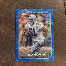 KEN NORTON JR 2024 TOPPS CHROME BLUE SONAR /150 #51 COWBOYS