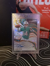 Panini 2025 Revolution Astro Quinn Ewers Rookie Autograph Miami Dolphins