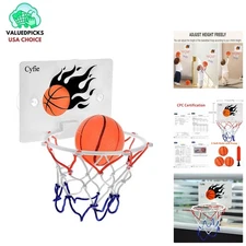 Adjustable Height Toddler Basketball Hoop for Indoor/Outdoor Play - Fun Bath Toy