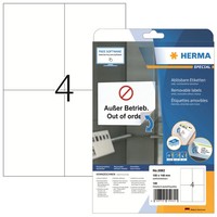 1 Bis 40X Herma Universal-Etiketten Special, 105 X 148 Mm, Weiß Spare Bis Zu 49%