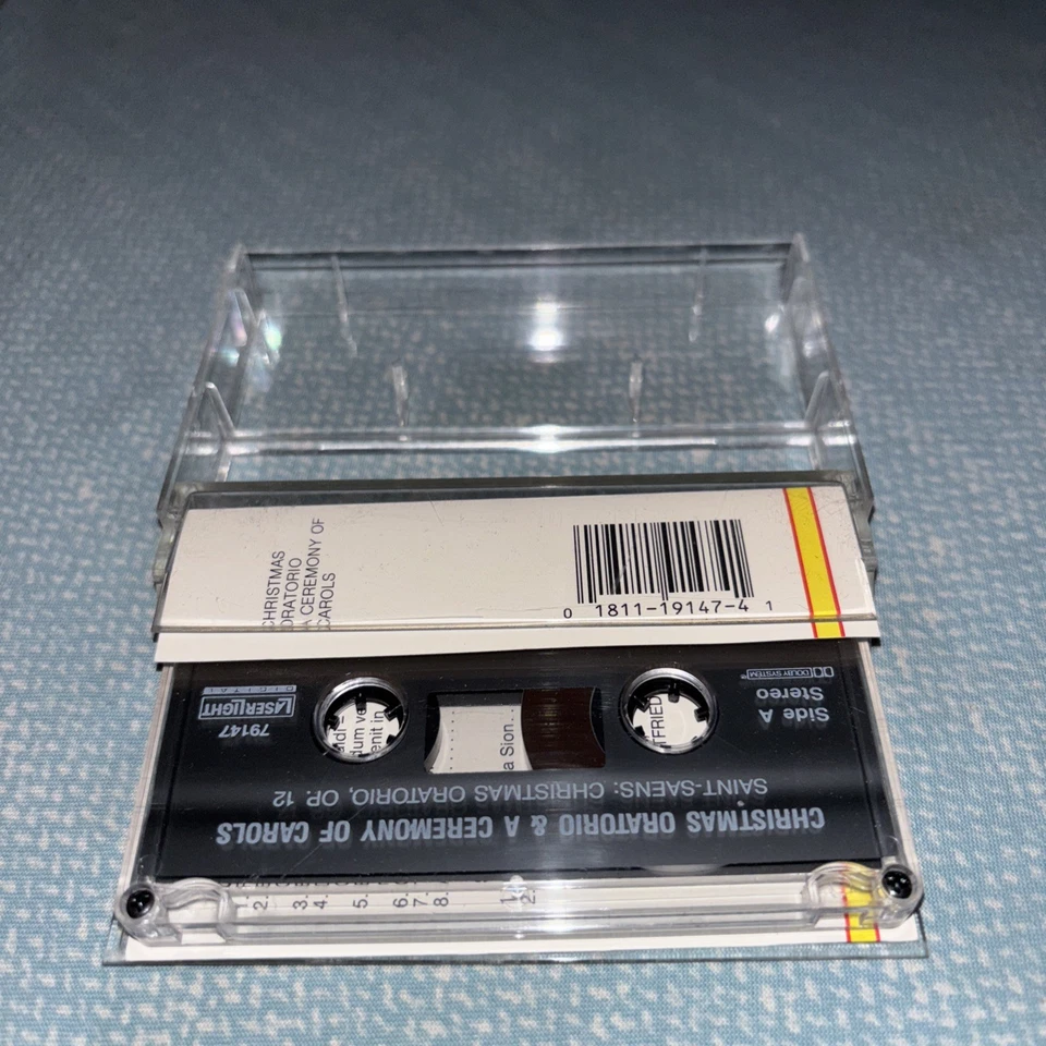 Saint Saens Christmas Oratorio Britten A Ceremony of Carols (Cassette, 1990) Foto 4 de 4