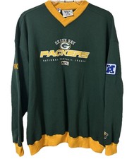 Lee Sport Green Bay Packers NFL Sweatshirt Mens 2XL 90s Y2k Old Logo Crewneck