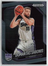 2024-25 Panini Prizm Black #109 Domantas Sabonis