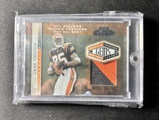 2001 Playoff Honors Chad Johnson Rookie Premiere Gems 2-Color Jersey /725 #212