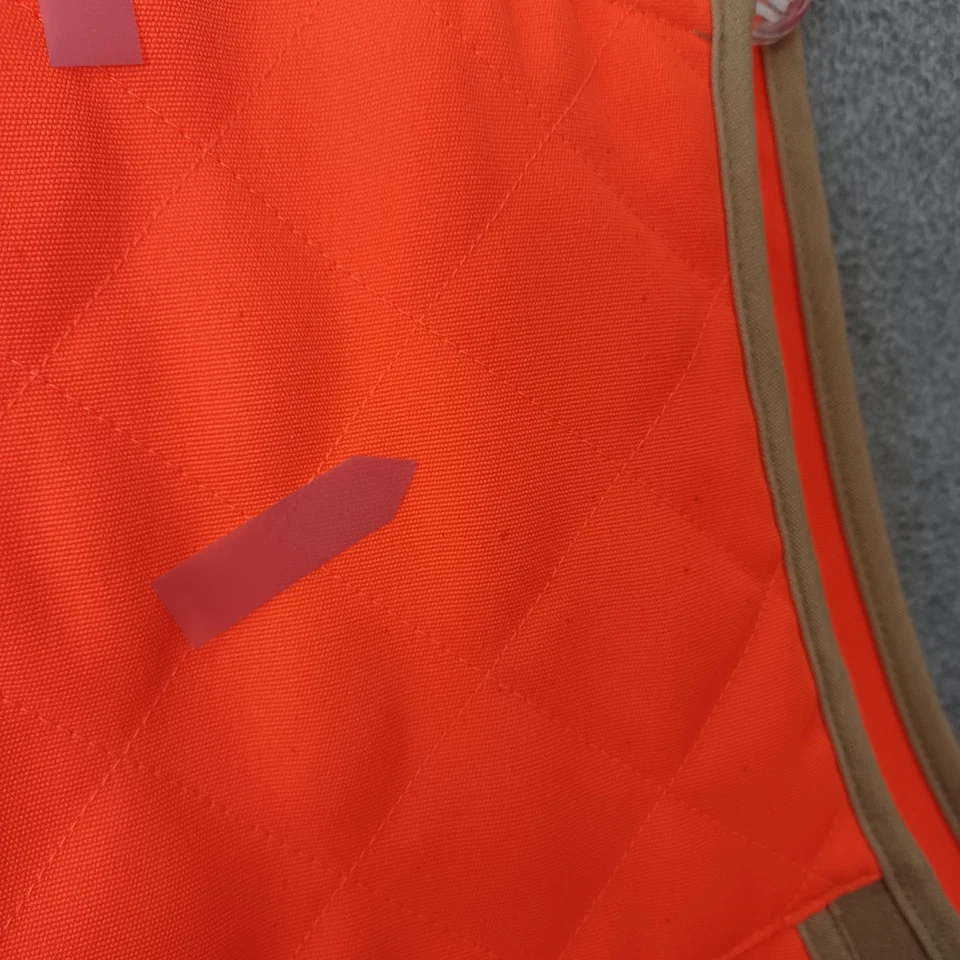 Game Winner Gear Vest Adults One Size Brown Orange Outdoor Fishing Casual Vest - Image 4 of 4