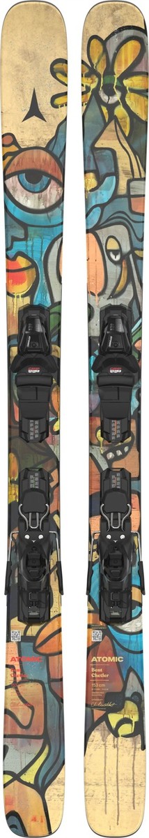 Atomic Bent Chetler Mini Kid's All-Mountain Skis, 153cm w/ M