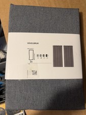 IKEA Växelbruck 2 GardinenschalsGRAU  Gardinenband  140 x 300   Neu