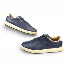 Adidas Adipure SP Spikeless Golf Shoes 9.5 Navy Blue Leather