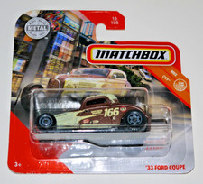 Matchbox MBX 16/100 - 1933 FORD COUPE - SPEED SHOP - HOT ROD - BROWN