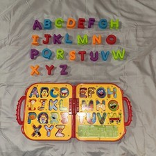 Sesame Street Elmo On The Go Alphabet Letters Red Carrying Case Hasbro 2017