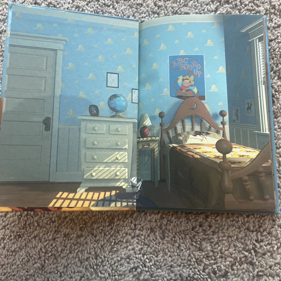 Libro de tapa dura de Toy Story de Disney edición Grolier Book Club 1996 Foto 2 de 4