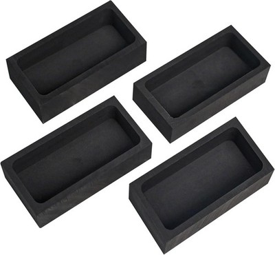 1kg Graphite Mold for Metal Casting, Melting and Refining Gold Silver Tools