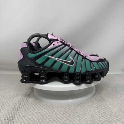 Nike Shox TL Fade Light Artic Pink/Off Noir/Neptune Green Women s 7 IH1336-600