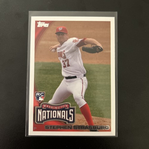 2010 Topps #661 Stephen Strasburg RC - Picture 1 of 2
