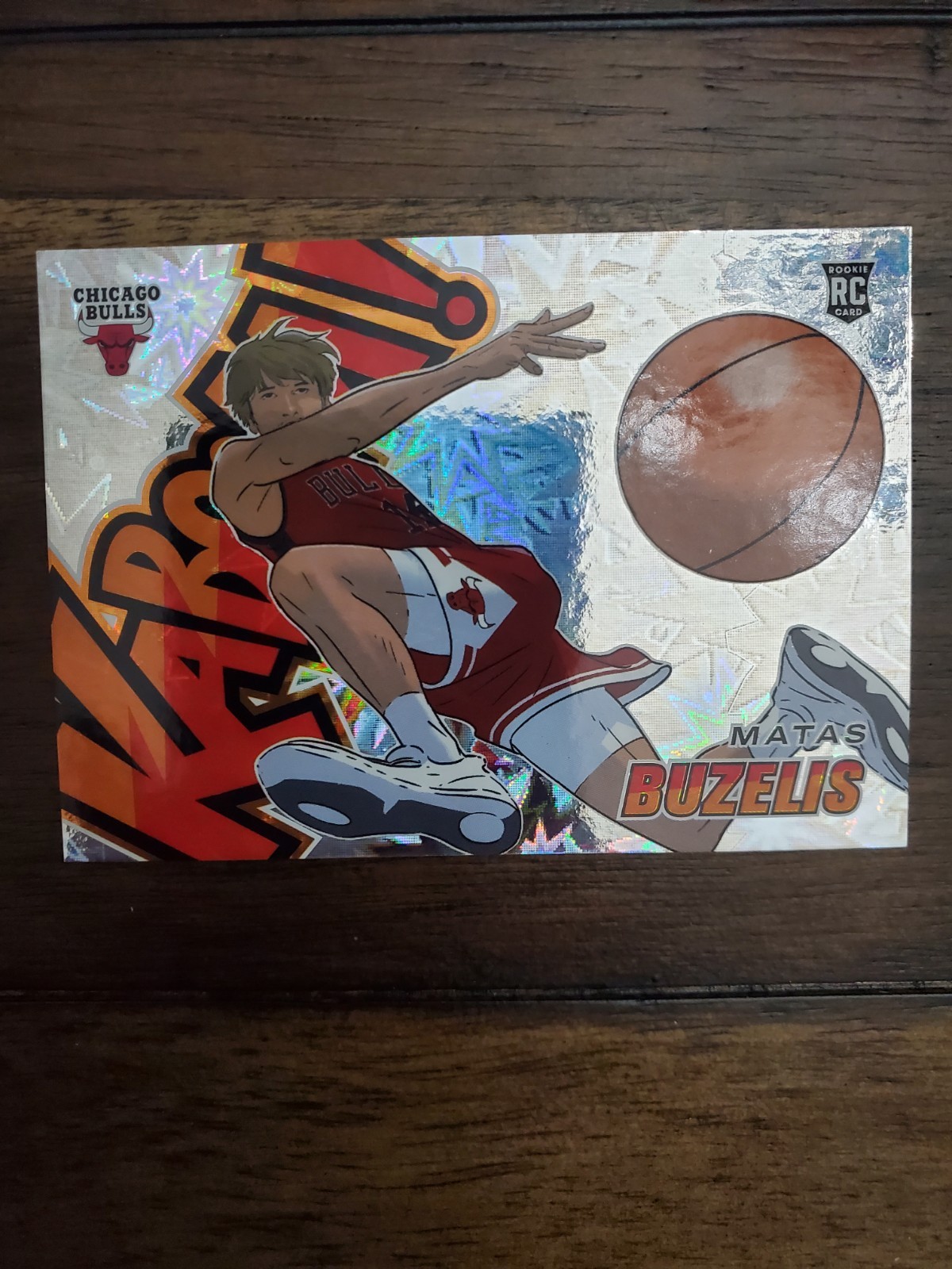 2024-25 Panini Revolution KABOOM matas Buzelis Rare Horizontal Case Hit