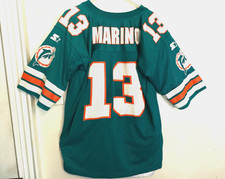 Dan Marino Vtg 1996 Starter Miami Dolphins Reversible Football Jersey 48 L Mens