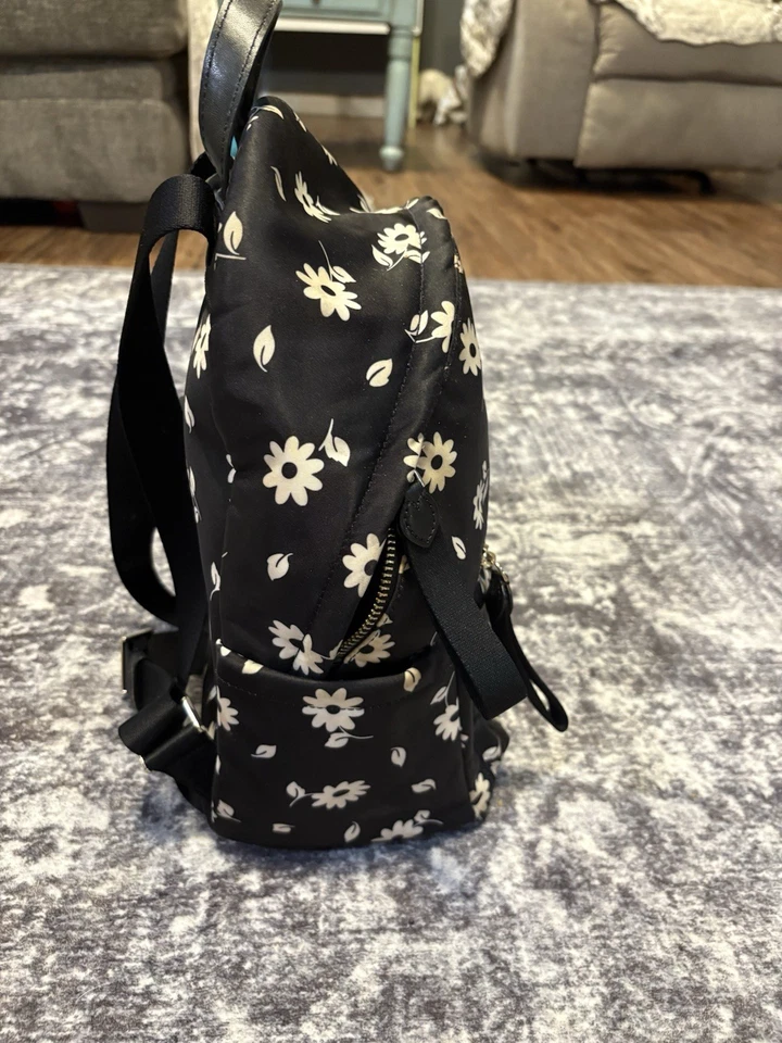 Рюкзак Kate Spade Chelsea The Little Better нейлоновый Bico черный мульти маргаритка - Изображение 2 из 4