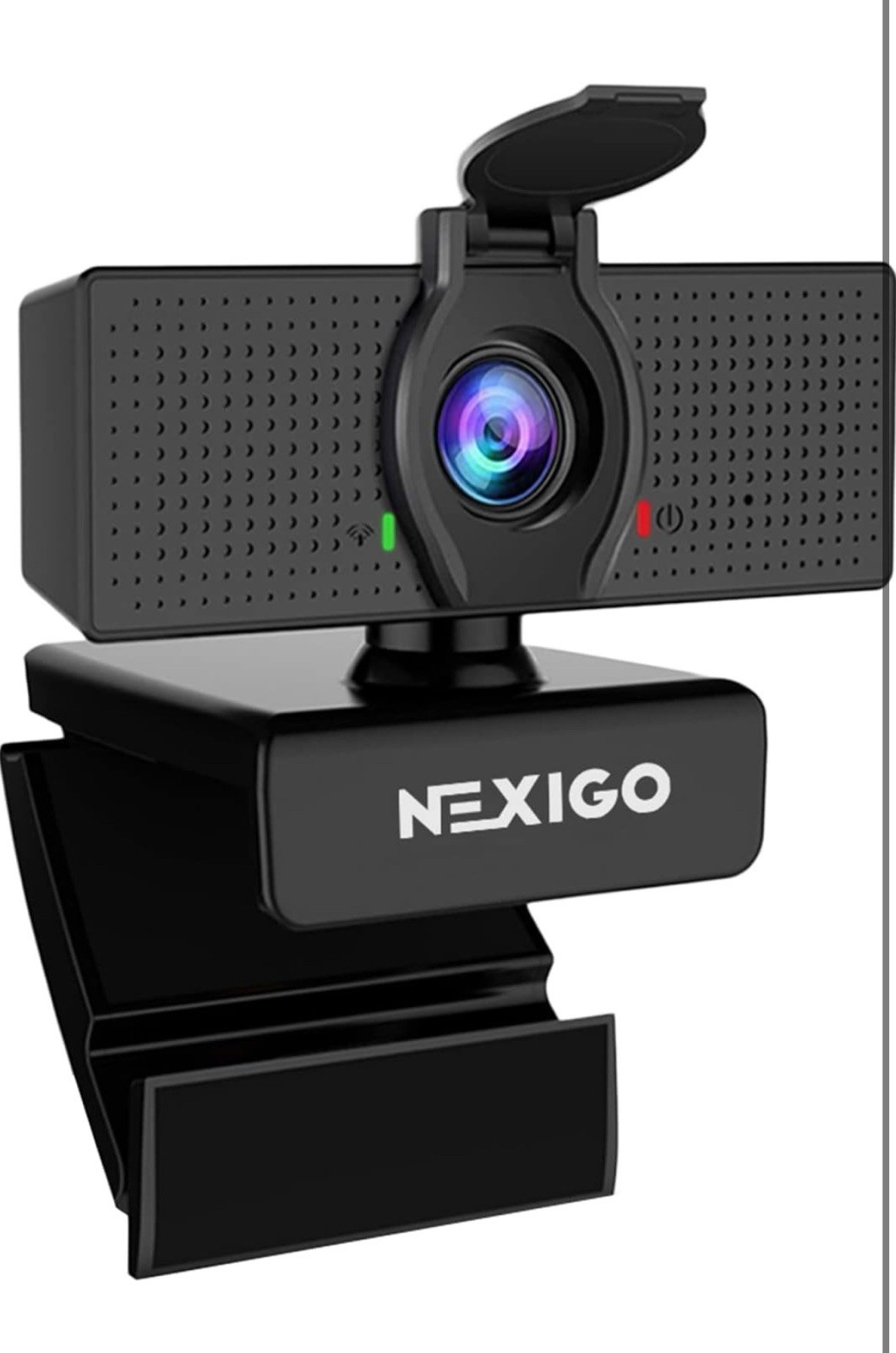 NexiGo N60 1080P Webcam with Microphone, Adjustable FOV, Zoom