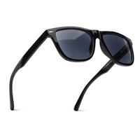 Most Durable TR-90 Men's Reading Glasses Thick Large Black Frame Blue Light Ray 1