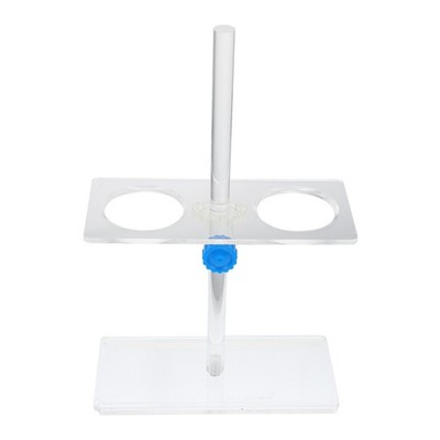 Acryl-Trichterständer, 2-Loch-Trichterhalter für Schultest-Trichterhalter