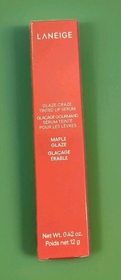 LANEIGE Glaze Craze Tinted Lip Serum: Hydrating Lip Serum, Maple Glaze, 0.42oz