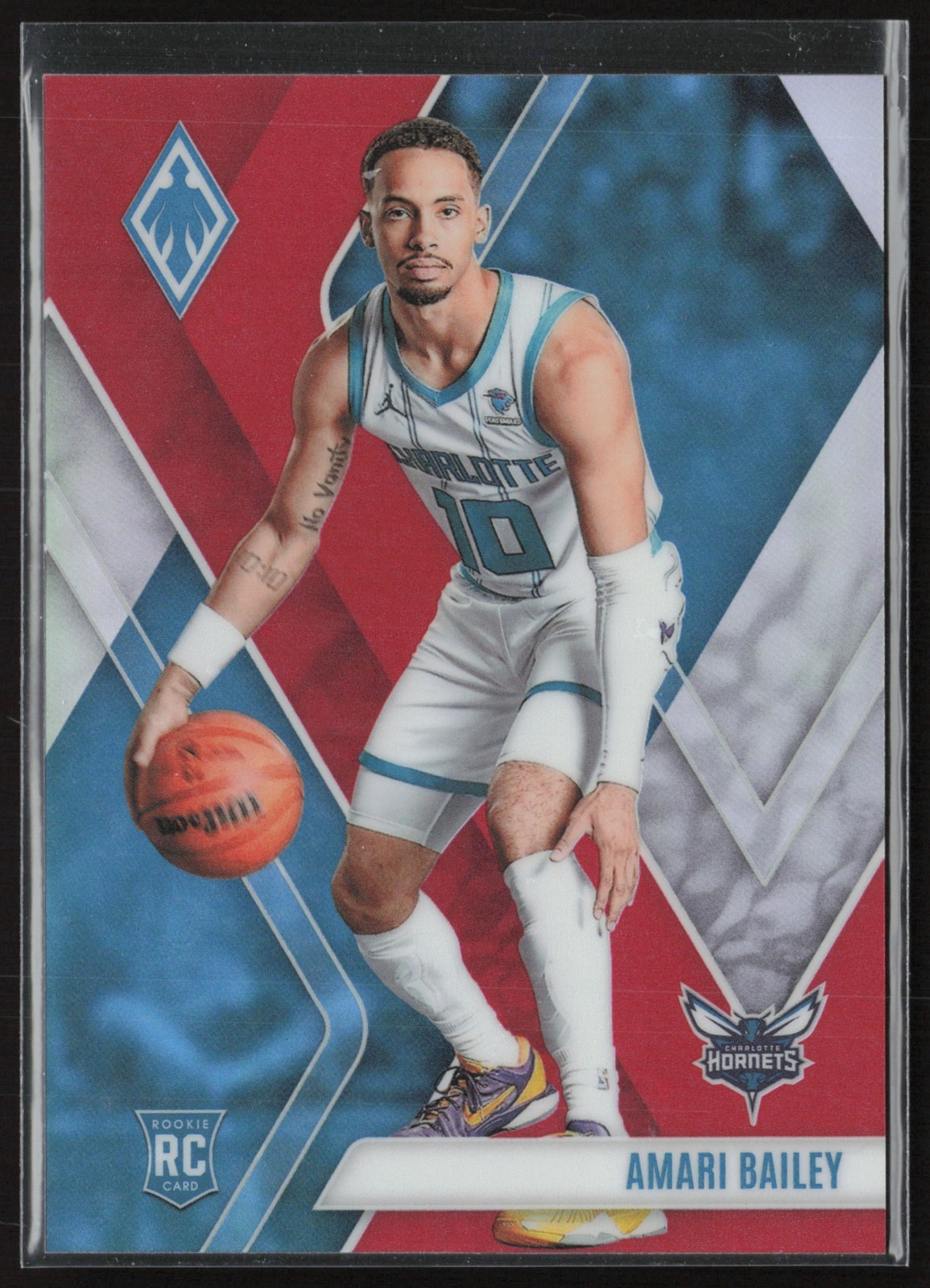 2023-24 Panini Phoenix Amari Bailey Red /199 Charlotte Hornets #251 RC