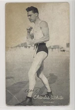 1923 Exhibit Boxing Postcards Charlie White 0n8