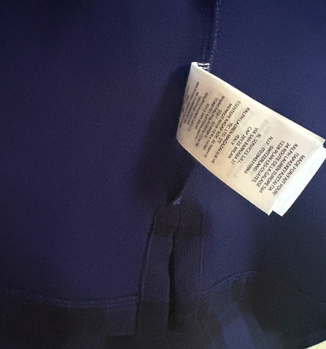 NUEVO CON ETIQUETAS POLO RALPH LAUREN HOMBRE ESTATE-COSTILLA QUATER-ZIP ALGODÓN CUADROS AZUL JERSEY XL - Imagen 15 de 15