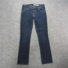 DKNY Jeans Womens 8R Blue Skinny Stretch Denim Jeans Dark Wash Classic Style