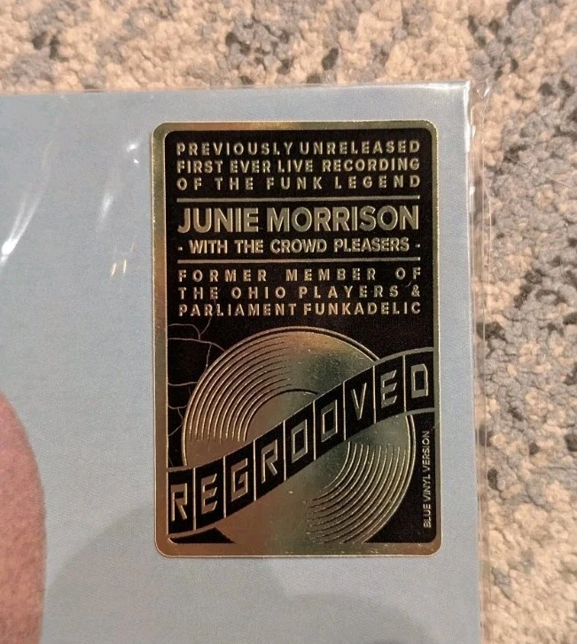 Новая синяя виниловая пластинка Junie Morrison The Funky Worm Live At Dooley's (1976) - Изображение 3 из 3