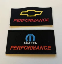 CHEVROLET MOPAR PERFORMANCE SEW/IRON ON PATCH NHRA NASCAR BADGE EMBLEM