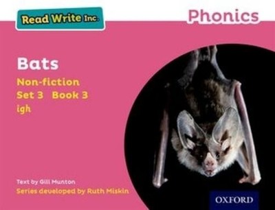 Gill Munton Read Write Inc. Phonics: Bats (Pink Set 3 Non-fiction  (Taschenbuch)