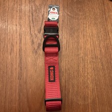 KONG Max HD Ultra Durable Neoprene Padded Dog Collar Large, Red BRAND NEW