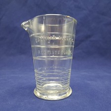 Vintage Eastman Kodak Glass Graduated Measuring Cup With Spout Rochester NY