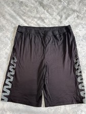 Reebok Athletic Shorts Youth XLarge Black Lightweight Boys 18/20 Basketball