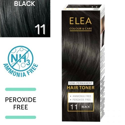 Elea Semi Permanent Hair Toner Perfect Colour Dye Amonia & Peroxide Free 100ml