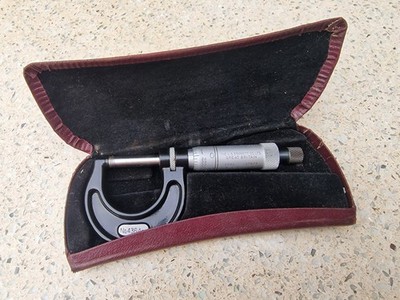 Vintage Starrett Bügelmessschraube No 436 1''