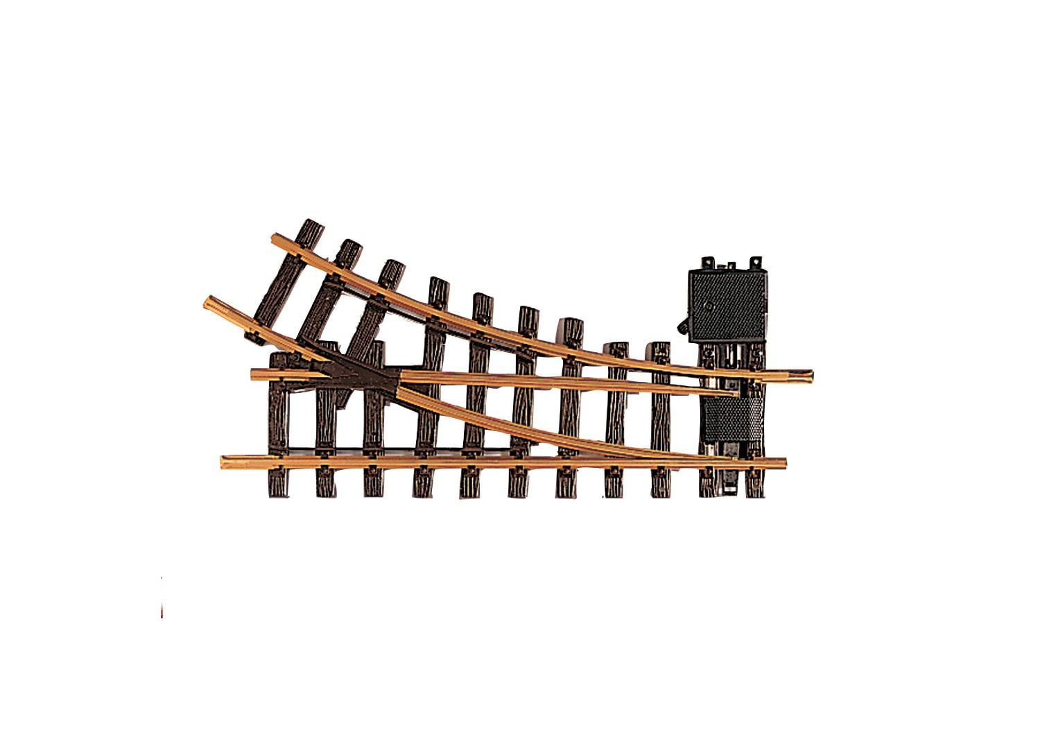 Aiguillage LGB 12000 aiguille droite R1 300mm pour modélisme ferroviaire échelle G extérieur