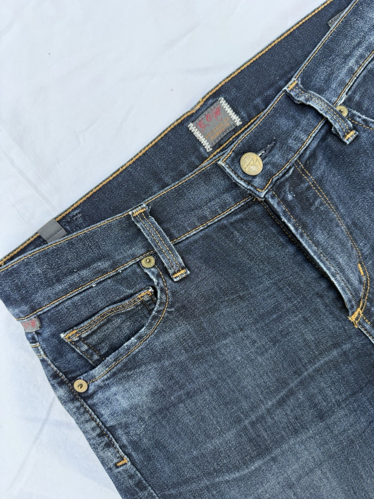 Citizens of Humanity Elson Jeans Women’s 27 Medium Rise Straight Leg Made in USA