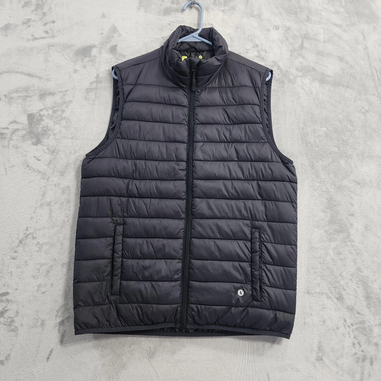 Xersion Vest Mens S Black Quilted Puffer Lightweight Casual Gorpcore Outdoors