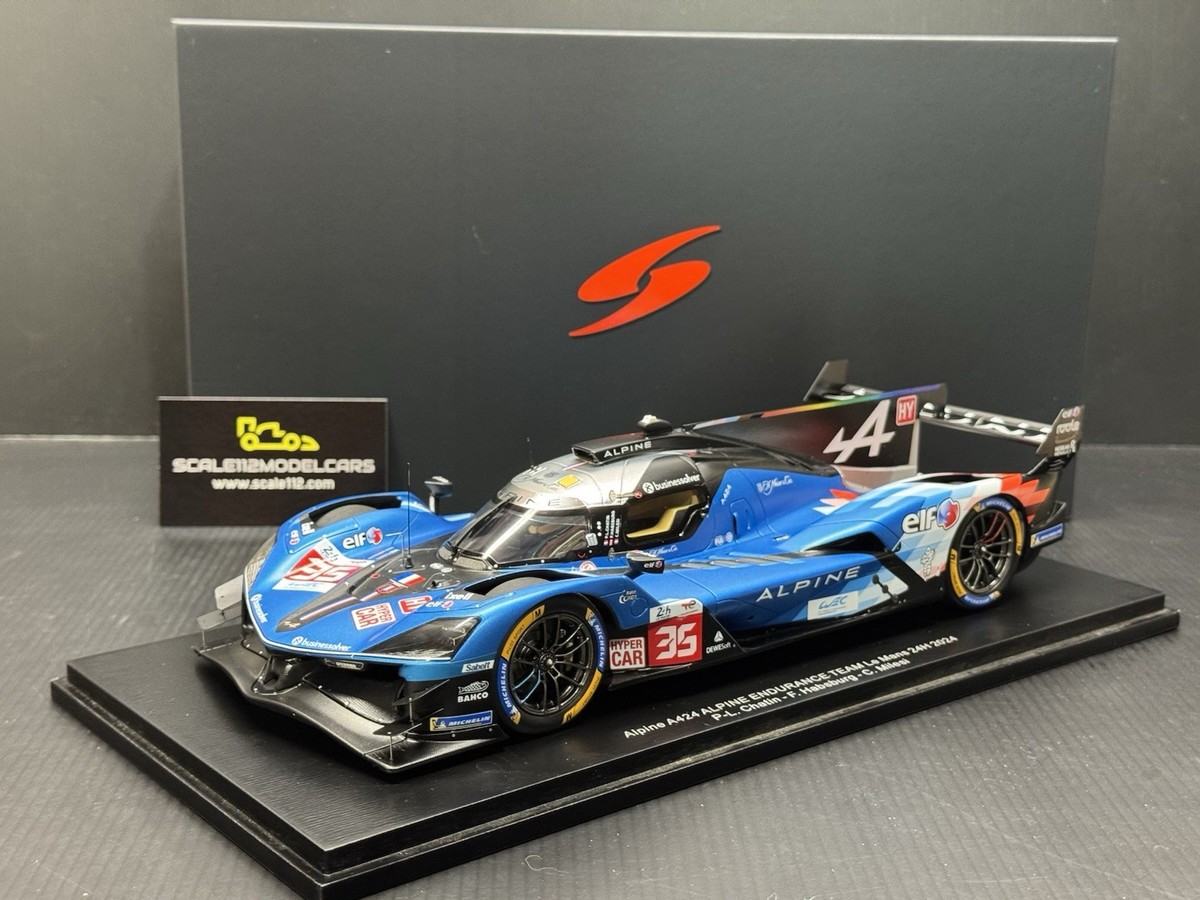 Spark スパーク アルピーヌ A424 ルマン 24H 2024 SPARK 1/43 - ALPINE A424 - 24H LE MANS 2024 S9123 | eBay