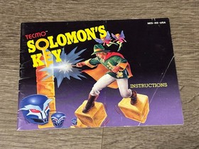 Solomon's Key Nintendo Nes Complete CIB Authentic