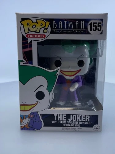Funko POP! Heroes DC Comics Batman: The Animated Series The Joker #155 DAMAGED