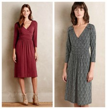 NEW Anthropologie Galena Midi Dress by Maeve, XXS, XS, XSP, S, M