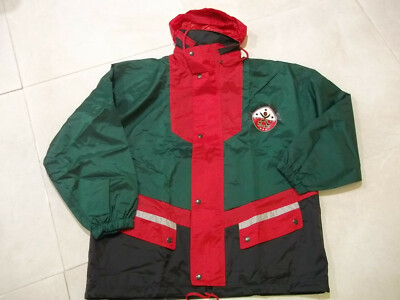 VINTAGE NEW SHAMP MENS WINDPROOF JACKET WITH HOOD   TOP LINE DAMEN HERREN SIZE M