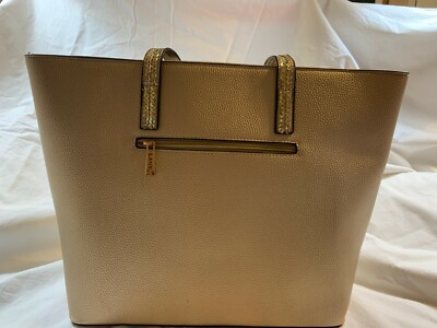 LANY 3-PIECE GOLD SPARKLING TOTE, POUCH & WALLET | eBay