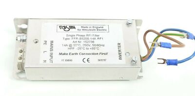 Rasmi Single Phase RFI Filter FFR-S520S-14A-RF1 152736