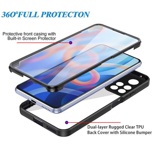 Für Xiaomi 14 PRO Redmi 9T Note 12C 11 Pro 10 360 stoßfeste Ganzkörperhülle - Bild 22 von 30