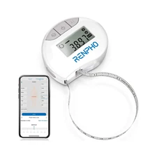RENPHO Smart Tape Measure Body Measuring Tape for Weight Loss Bluetooth Tape US