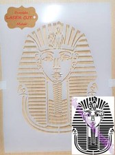 Egyptian Stencil King Tutankhamun Airbrush art stencil Artist king tut template